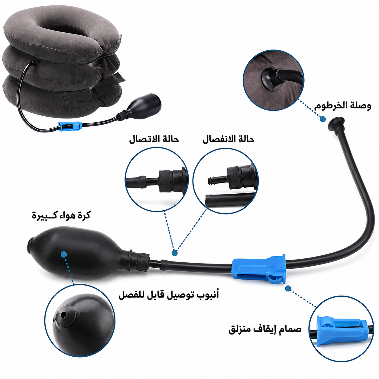 مخدة مساج الرقبة الحديثة - Image 6